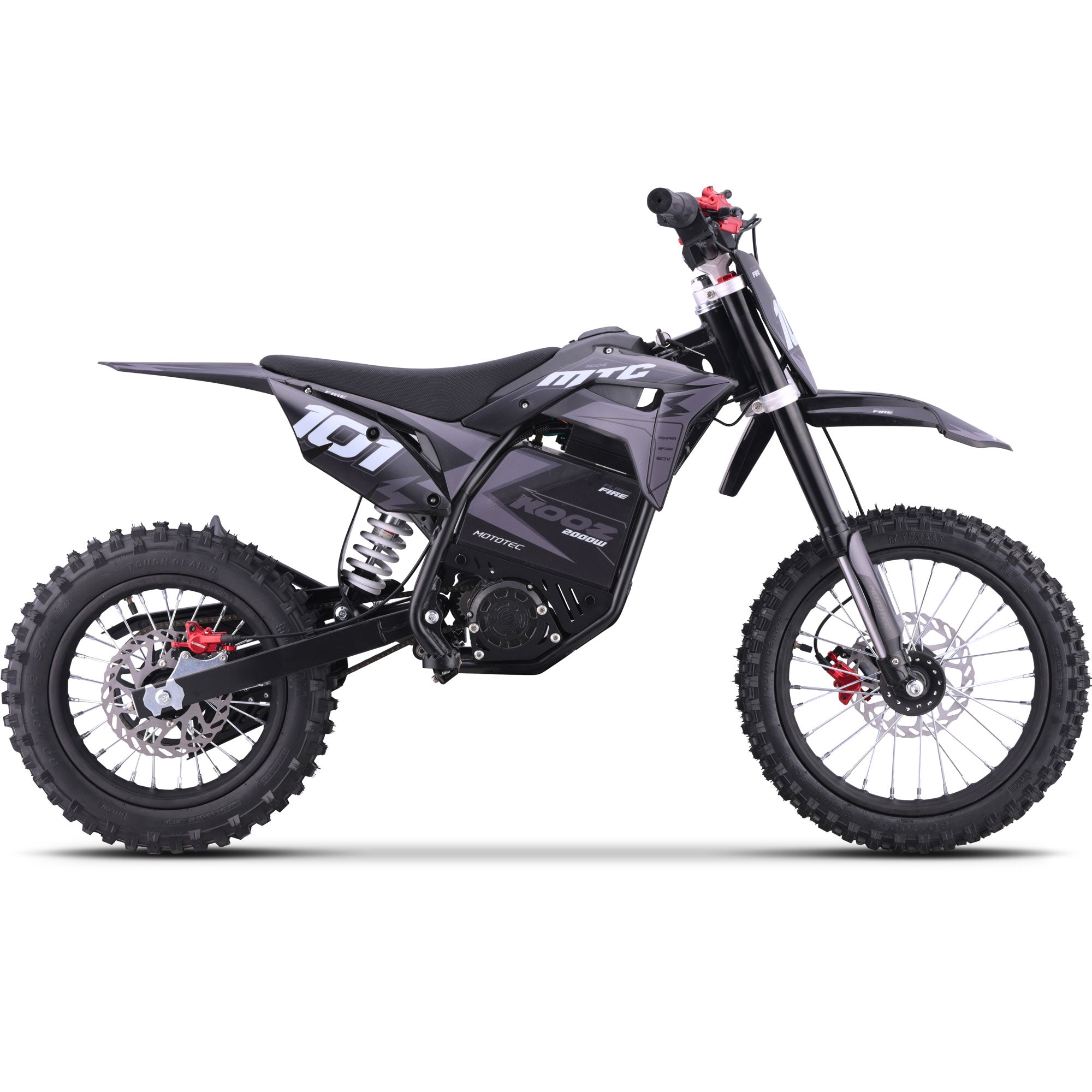 MotoTec 60v Pro Electric Dirt Bike 2000w
