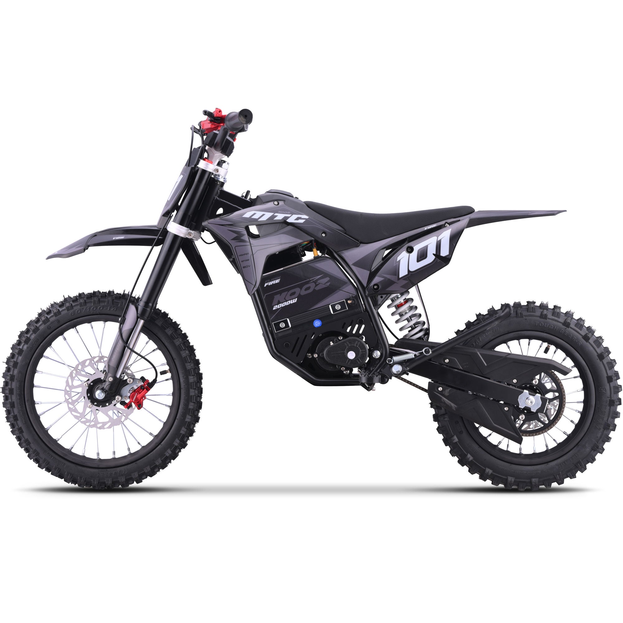 MotoTec 60v Pro Electric Dirt Bike 2000w
