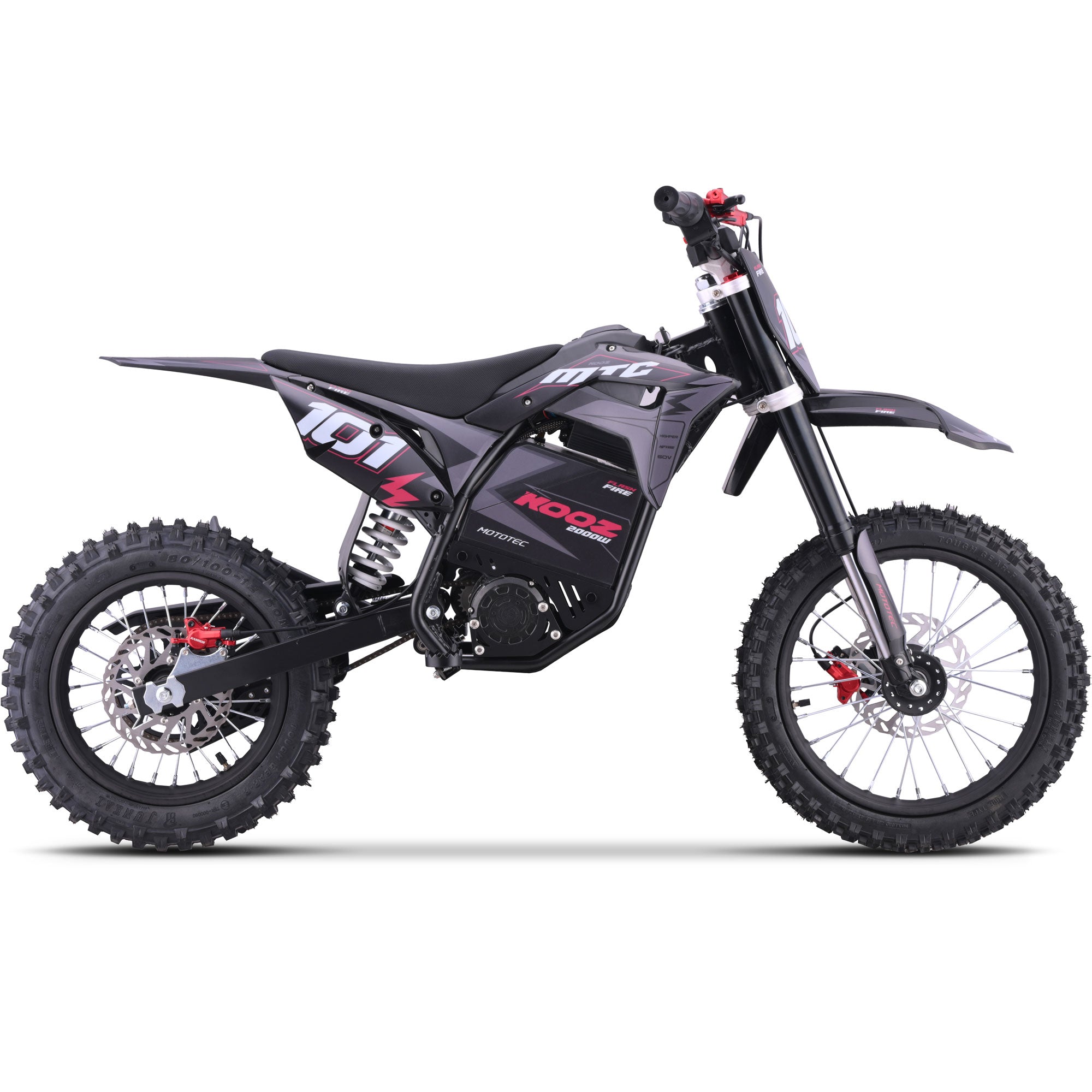 MotoTec 60v Pro Electric Dirt Bike 2000w