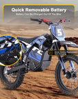 MotoTec 60v Pro Electric Dirt Bike 2000w