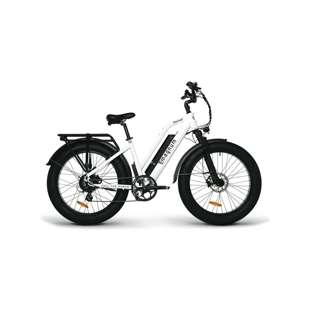 Magnum Nomad 750W Electric Bicycle White Magnum Nomad 750W Electric Bicycle White