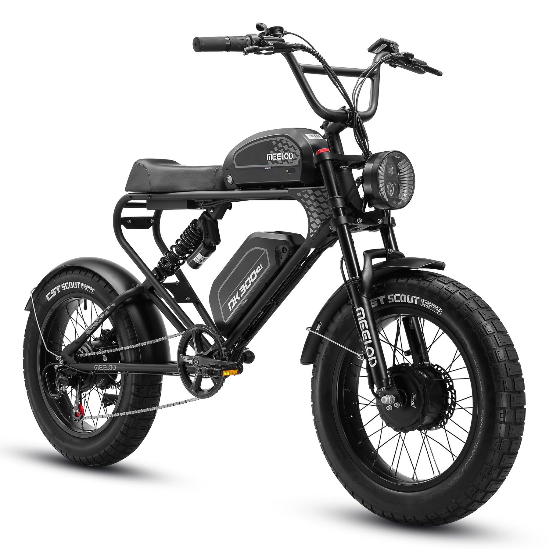 Meelod DK300 MAX Electric Bike. Built for Power and Long Range Performance