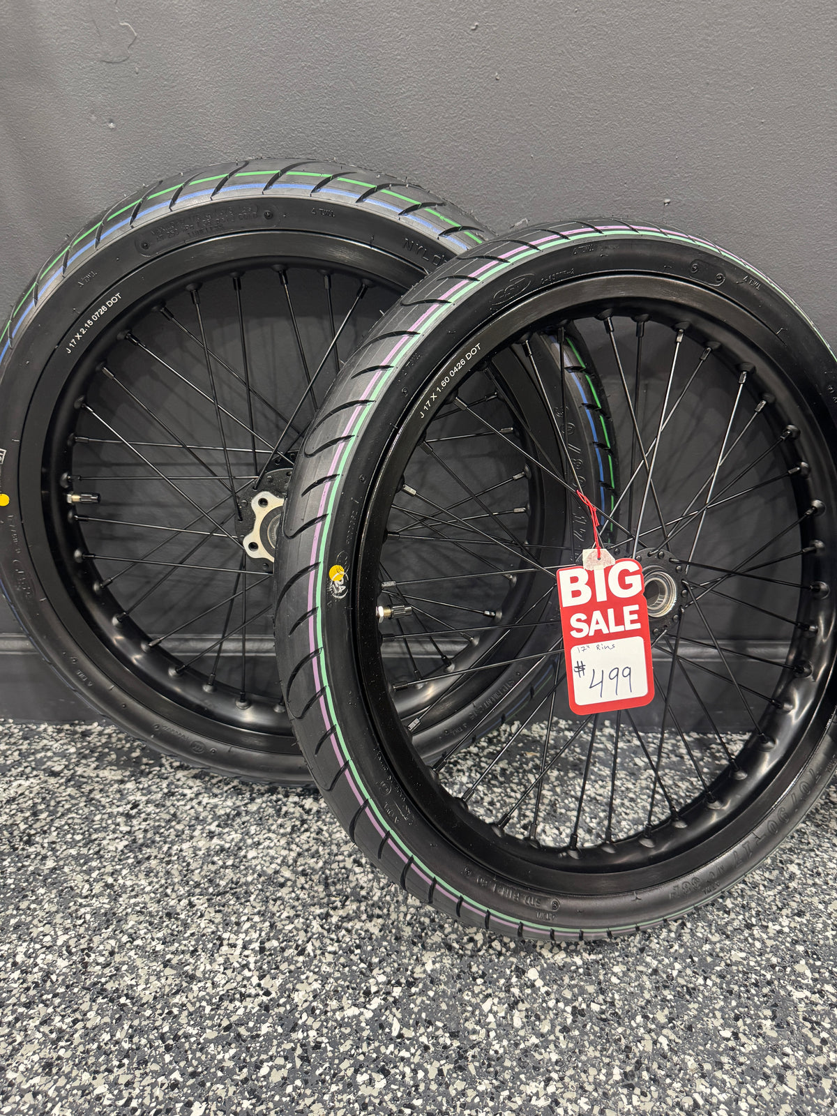 Supermoto wheelset LBX or XXX