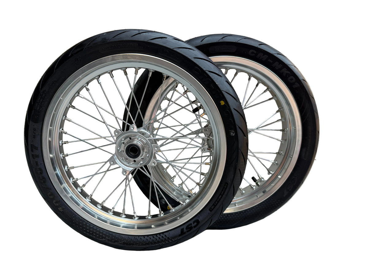 Surron Ultra Bee supermoto wheelset