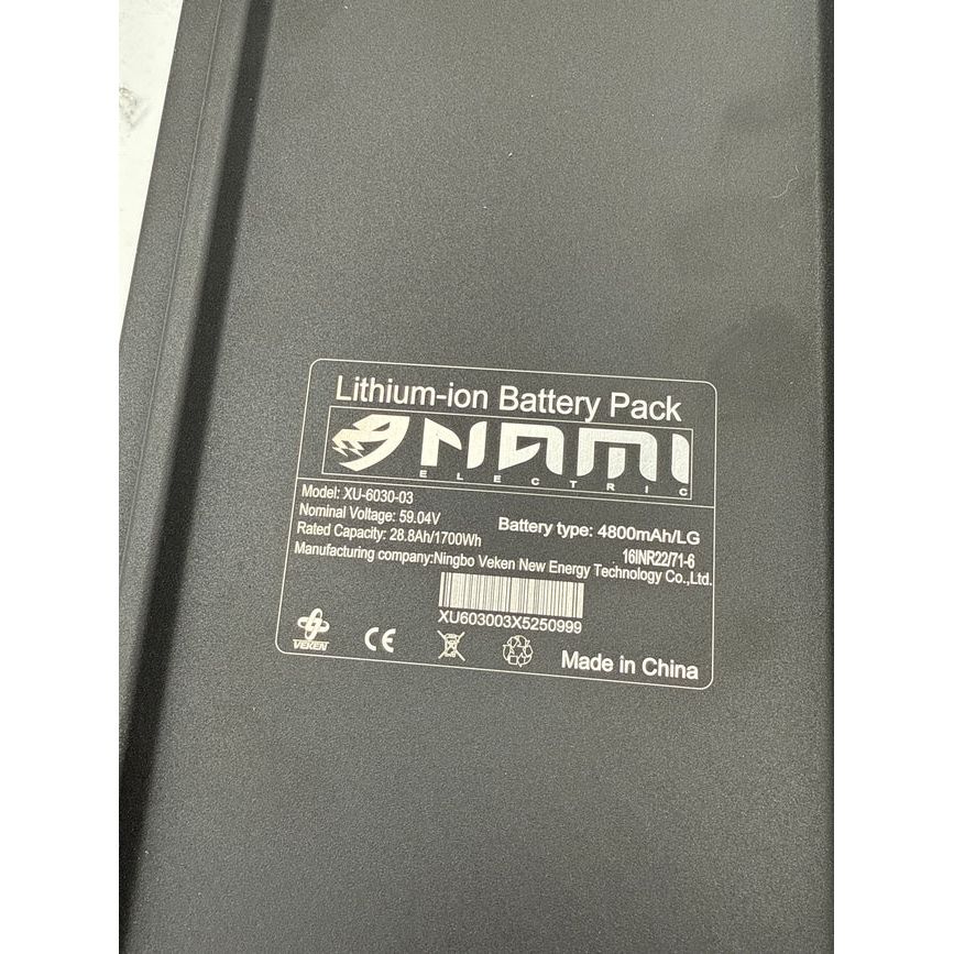 Nami Klima 60v 30Ah Max Battery