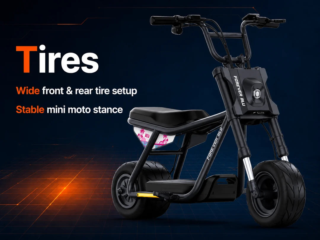 Forever Blu Ryze auto wheelie bike
