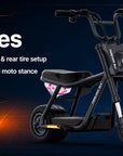 Forever Blu Ryze auto wheelie bike