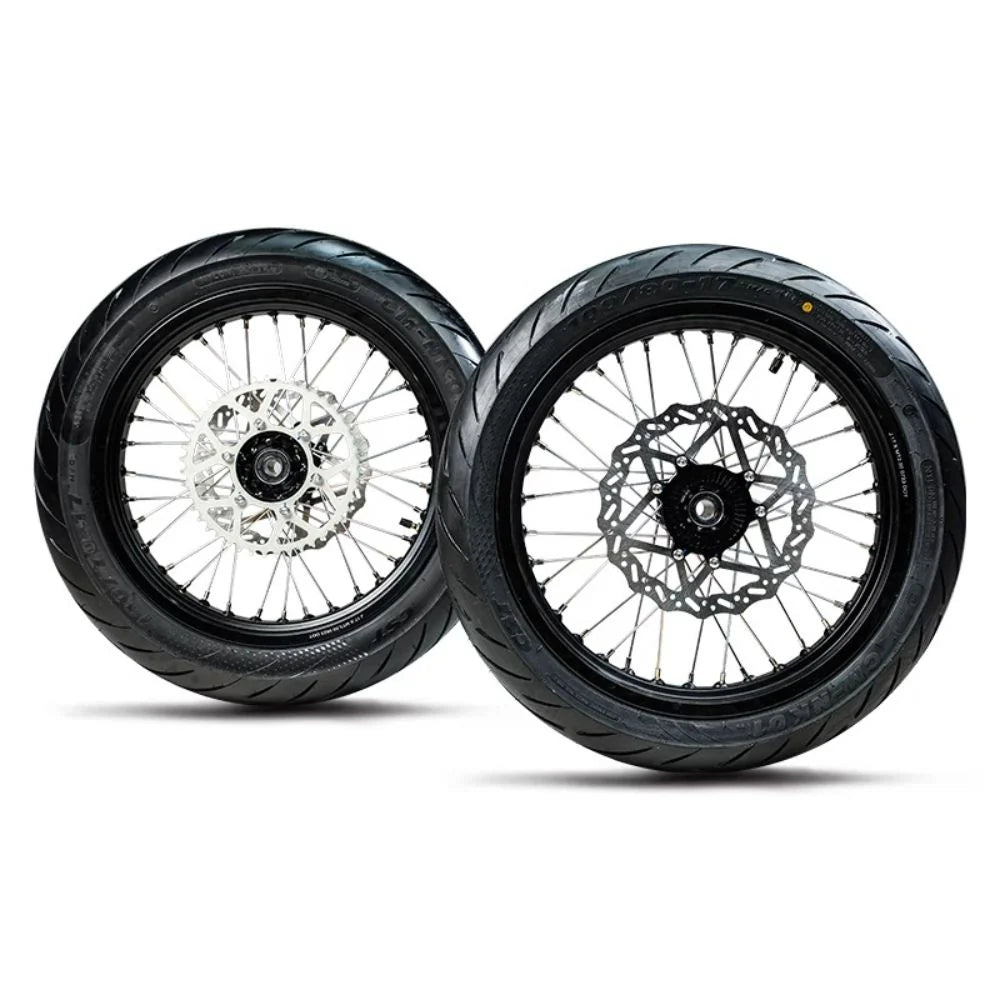 Surron Ultra Bee supermoto wheelset