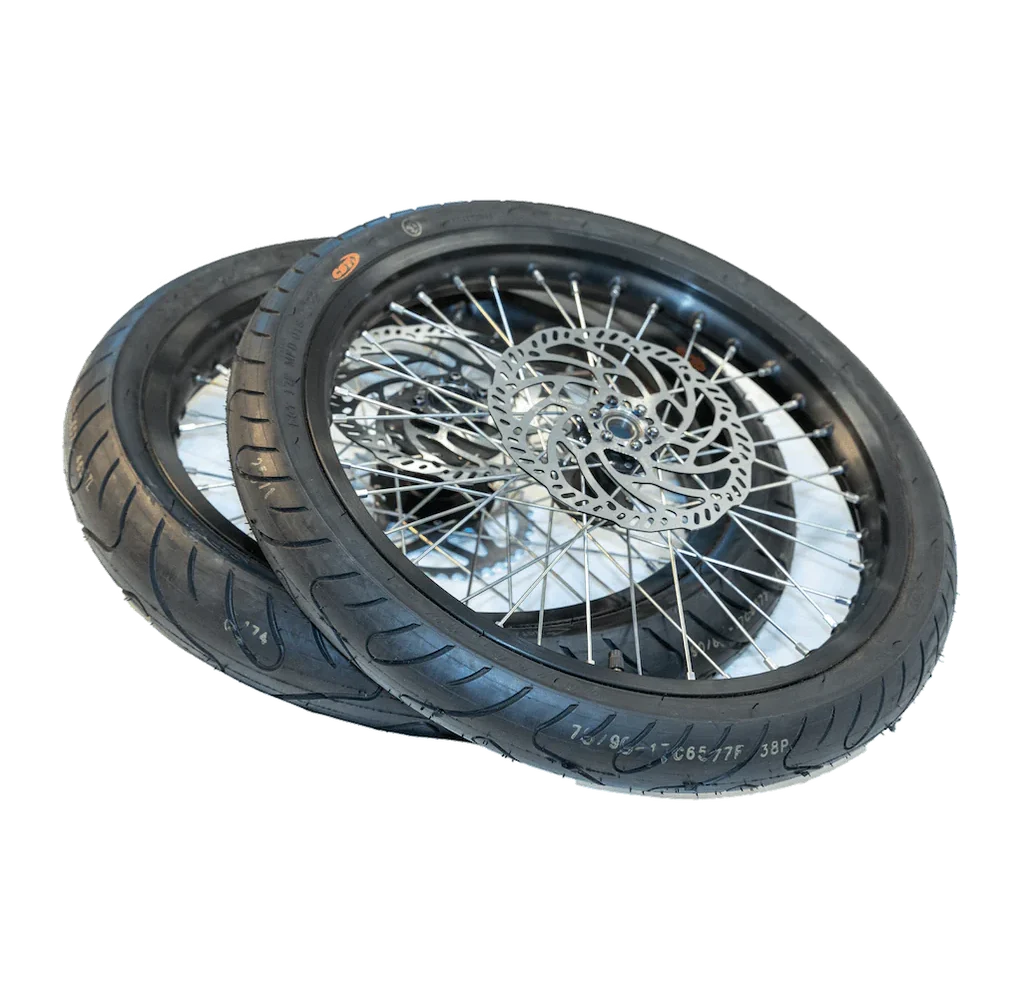 Surron Light Bee (LBX) supermoto wheelset