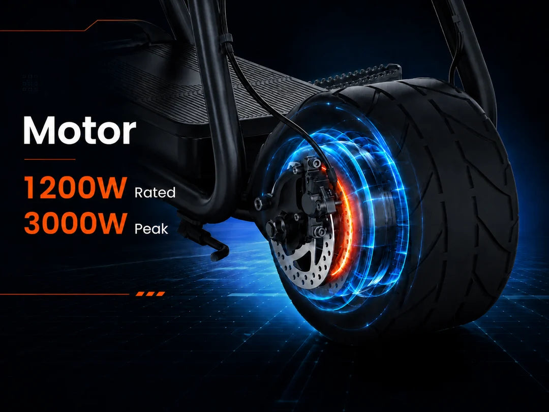 Forever Blu Ryze auto wheelie bike